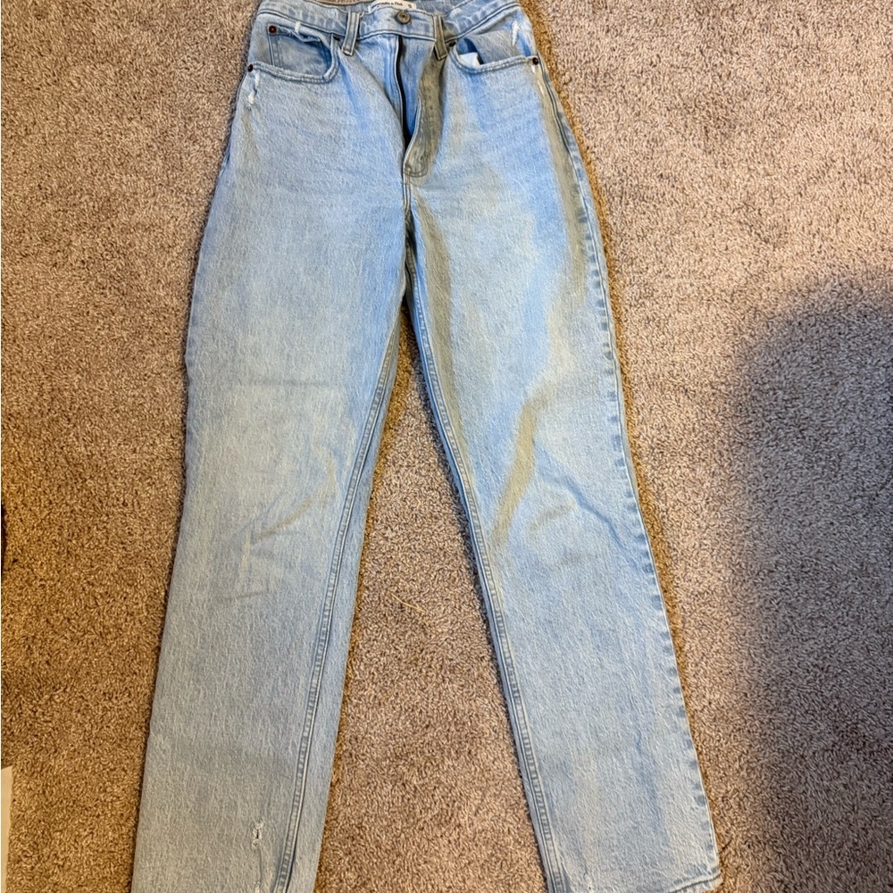 90’s Straight Ultra High Rise Curve Love